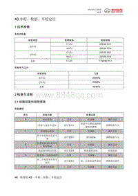 绅宝智行 车轮 轮胎 车轮定位