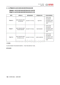 绅宝智行 P064513 AC压缩机继电器控制电路故障