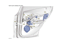 2020英菲尼迪QX30 08-REAR DOOR HARNESS RH SIDE 