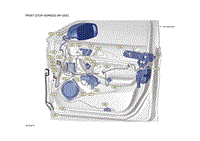 2020英菲尼迪QX30 05-FRONT DOOR HARNESS RH SIDE 