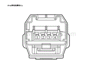 2023蔚来ES8电路图 IP14 转向柱模块X1 IP14