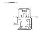 2023蔚来ES8电路图 HVAC635 吹面风道温度传感器-右前 HVAC635