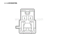 2023蔚来ES8电路图 RAC638 后蒸发器温度传感器 RAC638