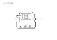 2023蔚来ES8电路图 RF16 阅读灯-三排左 RF16