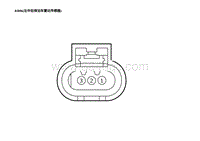 2023蔚来ES8电路图 RB06 左中后保泊车雷达传感器 RB06