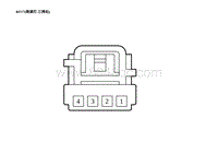 2023蔚来ES8电路图 RF17 阅读灯-三排右 RF17