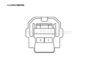 2023蔚来ES8电路图 IP20 仪表台中置扬声器 IP20