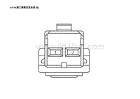 2023蔚来ES8电路图 RF19 第三排麦克风总成-左 RF19