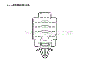 2023蔚来ES8电路图 RAC01 后空调箱线束接主线束 RAC01