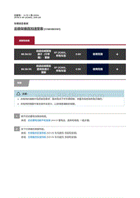 2016捷豹XF X260维修手册-拆卸与安装-后悬架垂直加速度表