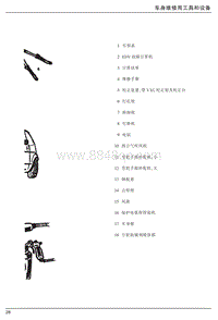 1992一汽大众捷达维修手册-07-车身维修设备