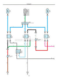 丰田锐志电路图-冷却风扇