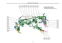丰田锐志电路图-仪表板中零件的位置L-P5