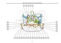 丰田锐志电路图-发动机舱中零件的位置L-F-P2