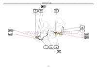 2022皇冠陆放电路图-座椅线束和线束（前排）FRSeatL-W