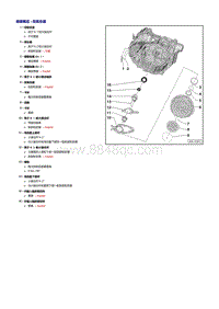 2019速腾NF维修手册-变速箱0CW-30 离合器操纵装置