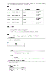 2018奔腾B30EV故障码维修说明-C000204