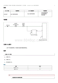 2012奔腾B70故障码维修说明-U019A87