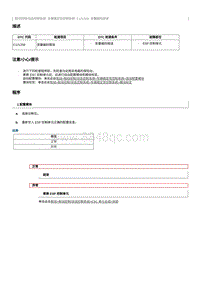 2012奔腾B70故障码维修说明-C121208