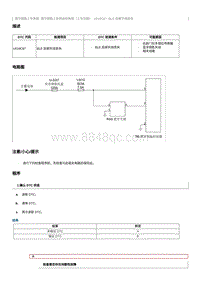 2012奔腾B70故障码维修说明-U019C87