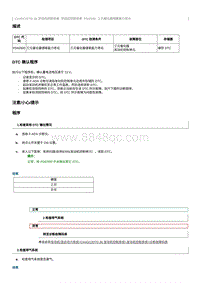 2012奔腾B70故障码维修说明-CA4GC20TD发动机-P042000