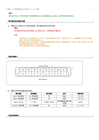 2022奔腾B70S针脚图-CAN 通信系统 非以太网NET-3 ECU 端子