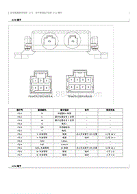 2022奔腾B70S针脚图-AT电子换挡执行系统 ECU 端子