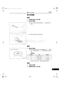 2014奔腾B70维修手册-阳光传感器