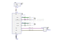 2024福特野马电路图-060 组合仪表