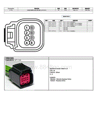 2024冒险家端子图-C1483 左前侧 障碍物 检测 控制 模块 SODCMC 