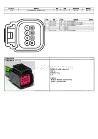 2024冒险家端子图-C4369 左后侧 障碍物 检测 控制 模块 SODL 