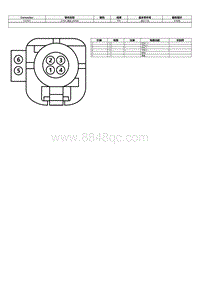 2024冒险家端子图-C2342C SYNC 模块 APIM 