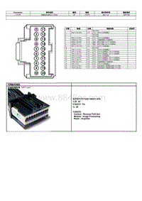 2024冒险家端子图-C3676B 图像处理 模块 B IPMB 