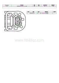 2024冒险家端子图-C2494C 远程信息处理 控制 单元 TCU 模块 