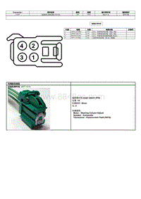 2024冒险家端子图-C225F 电动转向 控制 模块 PSCM 