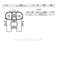 2024冒险家端子图-C199C 辅助 车载 诊断 控制 模块 C SOBDMC 