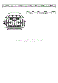 2024冒险家端子图-C1803B 空调 控制 模块 （ACCM 