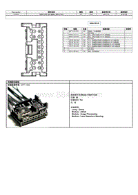 2024冒险家端子图-C2826A 驾驶员 状态 监控 摄像头 模块 CMR 