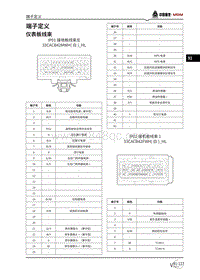 2021潍柴U75电路图-07 端子定义