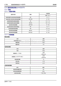 2022博越L维修手册-2.21 启动充电系统JLH-4G20TD 