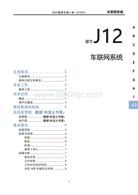 2024风行游艇-J12 车联网系统（C15TD）