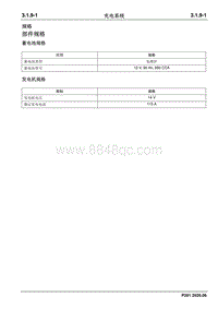 2020凯程F70维修手册-充电系统