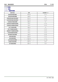 2022星越L维修手册-13.10 外饰 