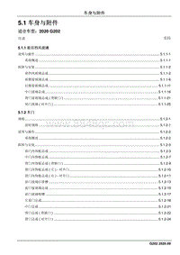 长安睿行M90-5.1 车身与附件