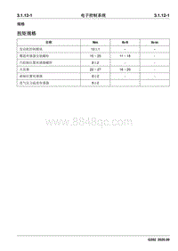 长安睿行M90-电子控制系统