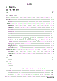 长安睿行M90-2.1 悬架系统