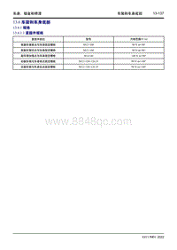 2022星越L维修手册-13.6 车架和车身底部 