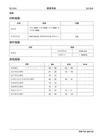 2021神骐T30维修手册-3.1.3 润滑系统