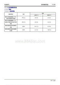 2023星越L维修手册-11.14 泊车辅助系统 