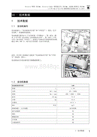 2018达柯珞克-1.2升发动机-00 - 技术数据